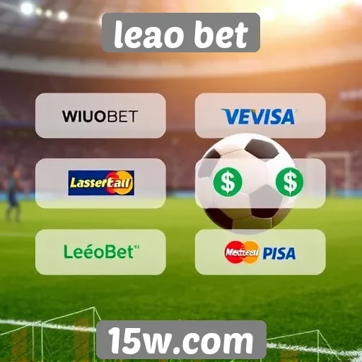 Comparação de métodos de pagamento no Leão Bet